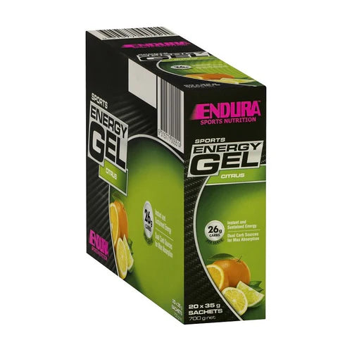 Sports Energy Gel Citrus 35g (20 Pack)-Matakana Pharmacy